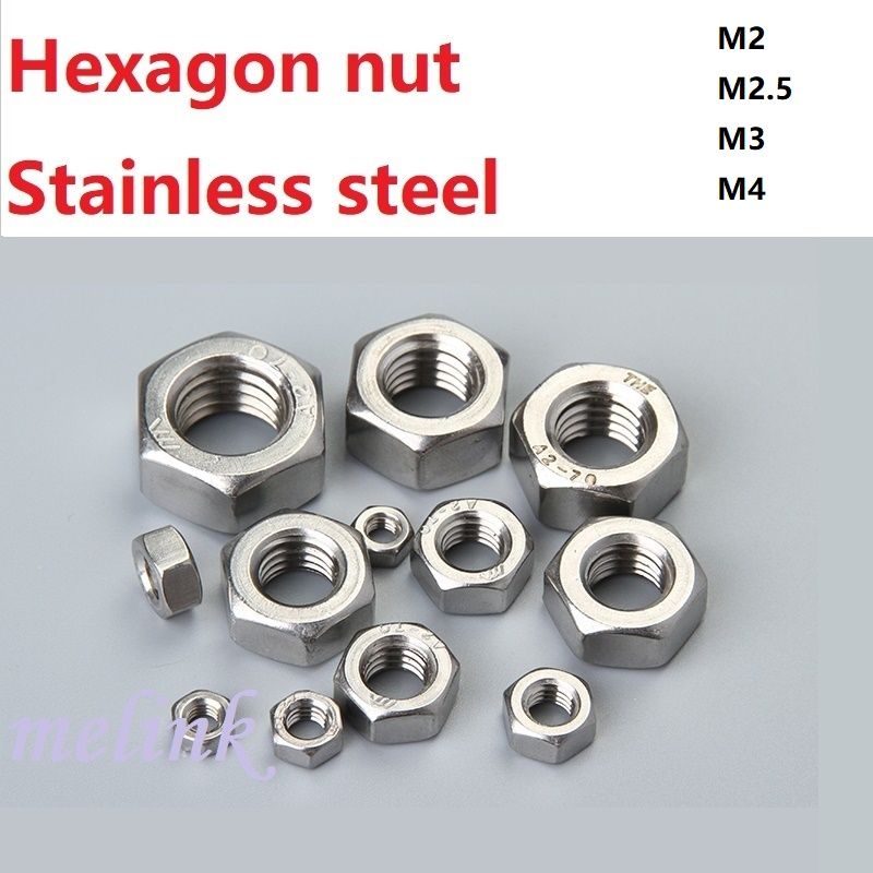 Alamor Cs1 10Pcs Carbone Acier Auto-Bloquant Écrou Hexagonal Nylon Insert Écrou M2//M 2.5//M3//M4//M5//M6//M8 M5