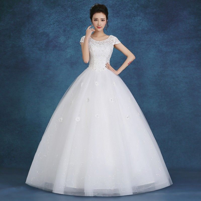 white frock dress for wedding