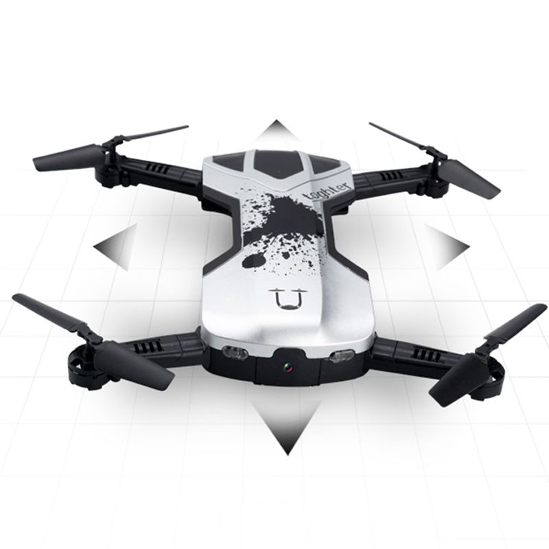 portable remote control luggage style mini fold drone