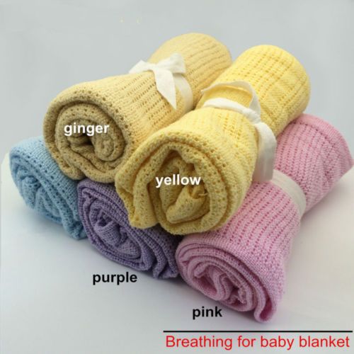 solid color receiving blankets