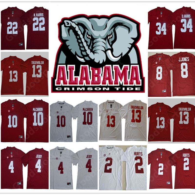 2020 2019 NEW Alabama CrimsonTide NCAA JerseyS Namath ...