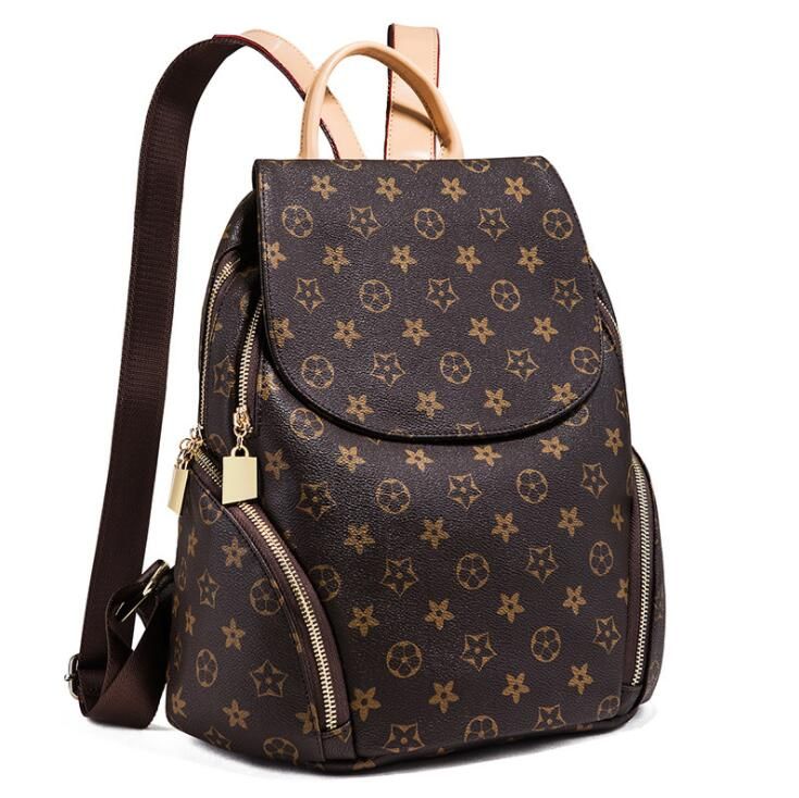 ladies leather backpack style handbag