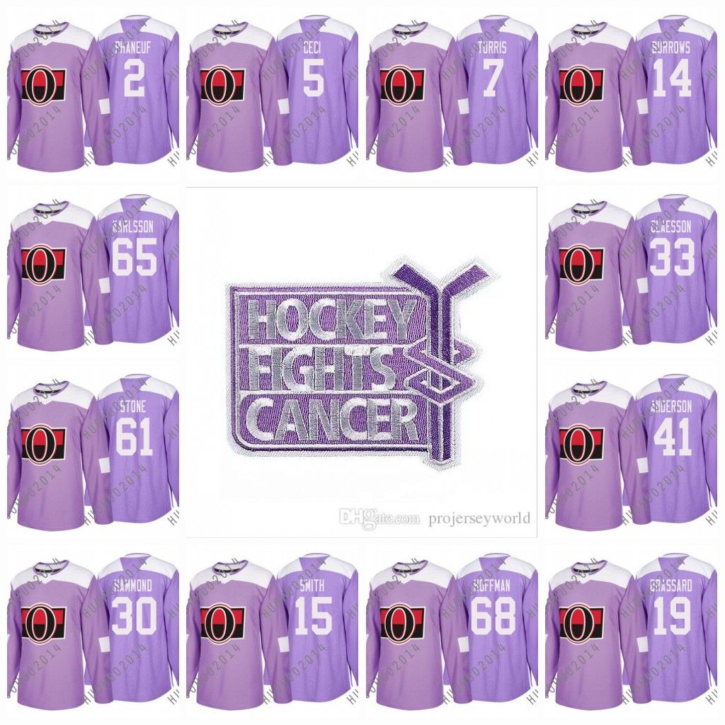 ottawa senators purple jerseys