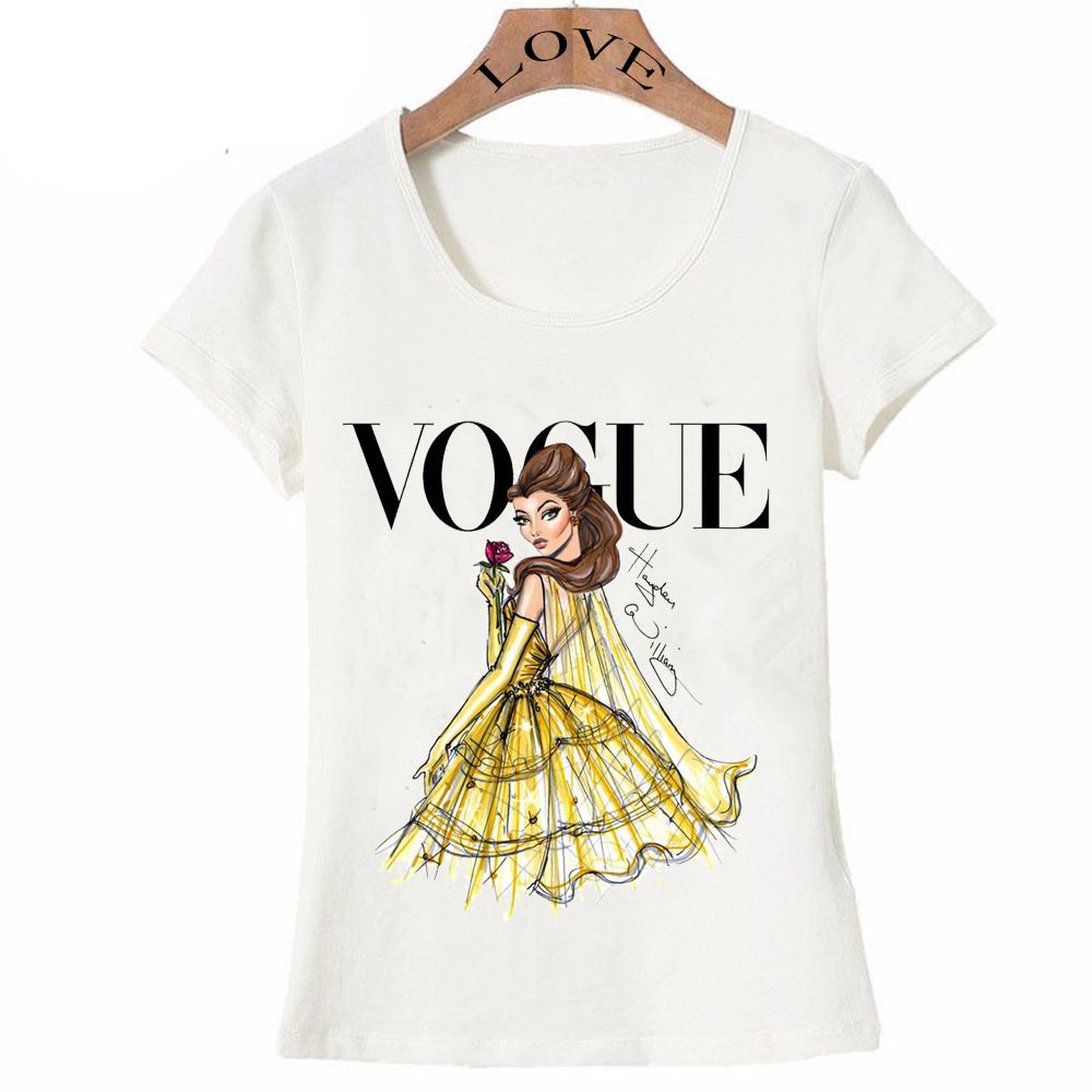 disney princess vogue t shirt