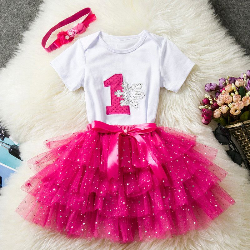 Ropa para bebés 1 año 1er vestido de cumpleaños Vestidos de fiesta para niña Niños pequeños Ropa para bebés 1 año 1er vestido de cumpleaños Vestidos de fiesta para niña Niños pequeños