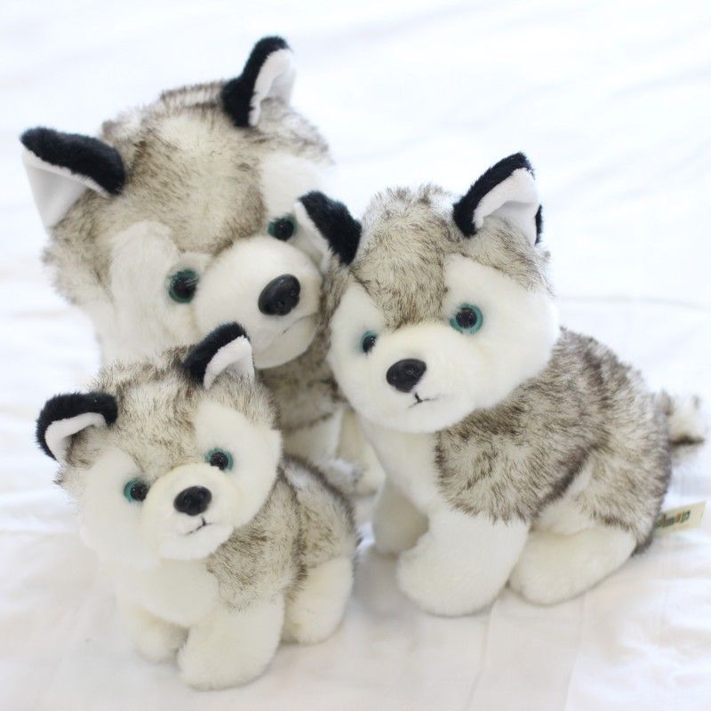 husky dog stuffed animal