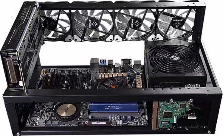 Crypto Mining Rig zum Verkauf etheeum