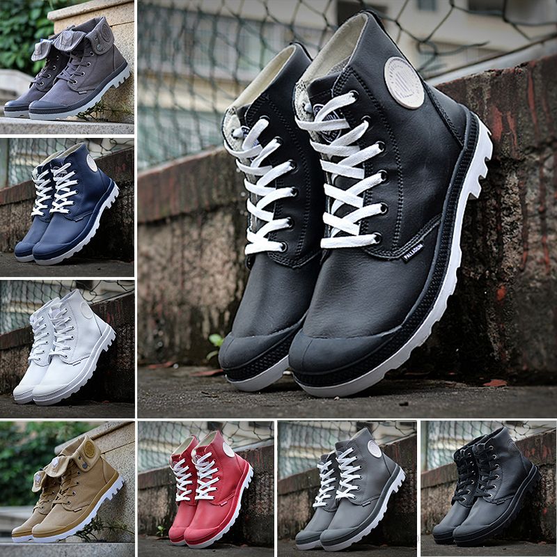 high cut leather boots