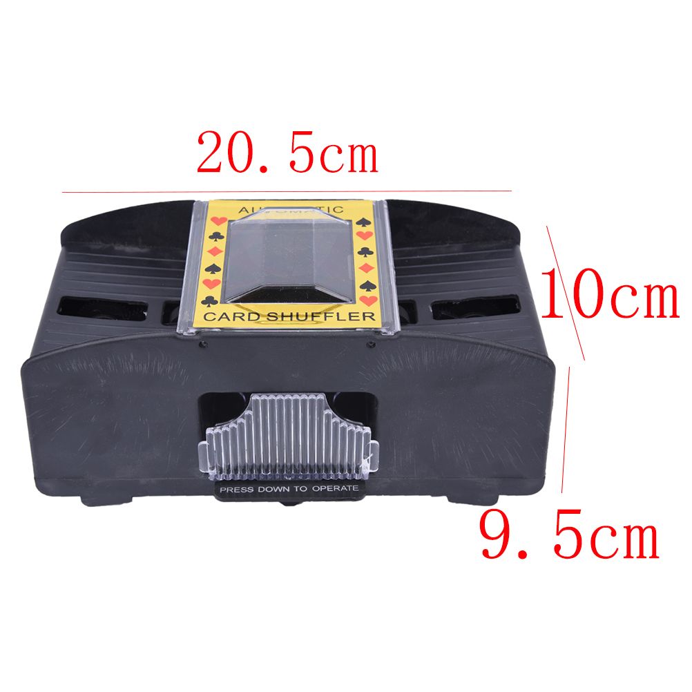 Automatic Poker Card Shuffler Battery Operated Game Playing Shuffling Machine