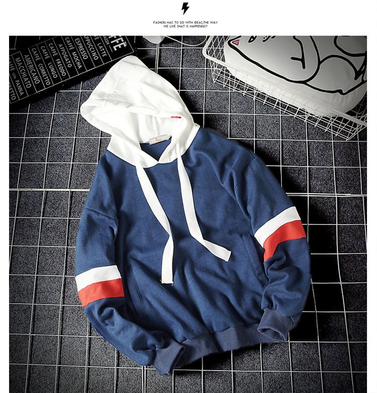 three colour moletom com capuz