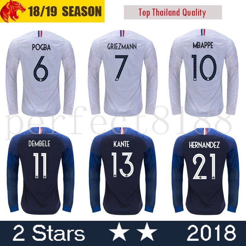 long sleeve griezmann jersey