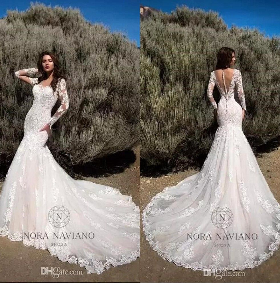 abiti da sposa a sirena 2019