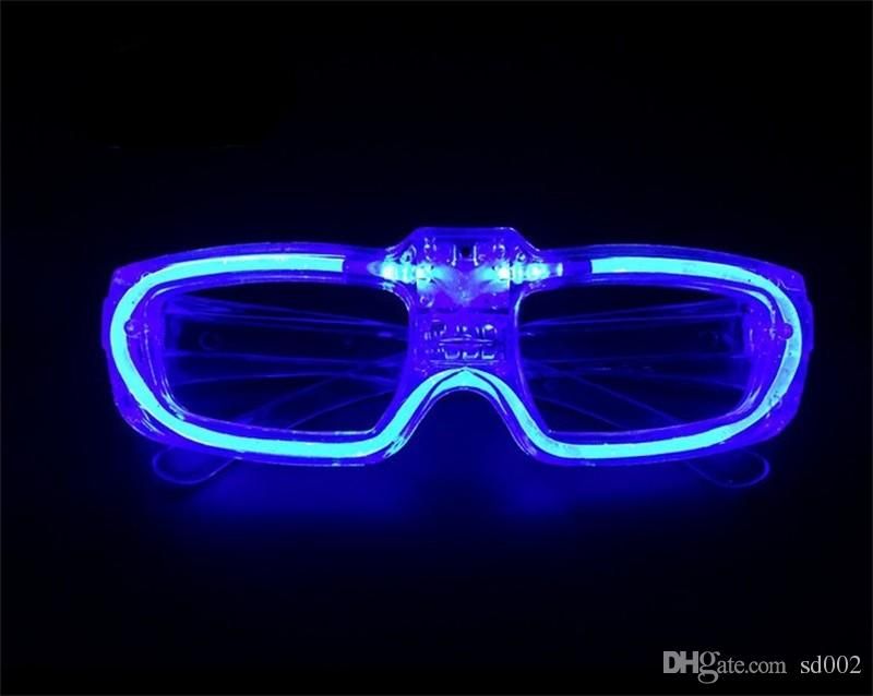 compre party prop linterna gafas led luz fria moda gafas multi color marry decoracion de navidad bar prop 1 99mw ww a 0 68 del sd003 dhgate com