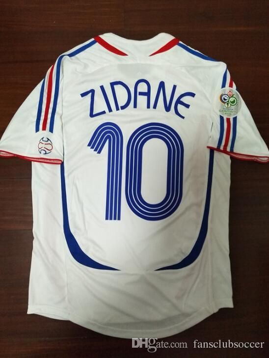 zidane soccer jersey