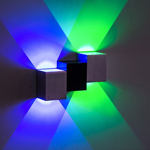 Grosshandel Indoor Led Wand Licht Farbe 6w 2w Ac90 265v 18cm Quadrat Aluminium Lampen Weiss Rot Grun Blau Dekorationen Beleuchtung Direkte China Grosshandel Von Eildonlighting02 11 83 Auf De Dhgate Com Dhgate