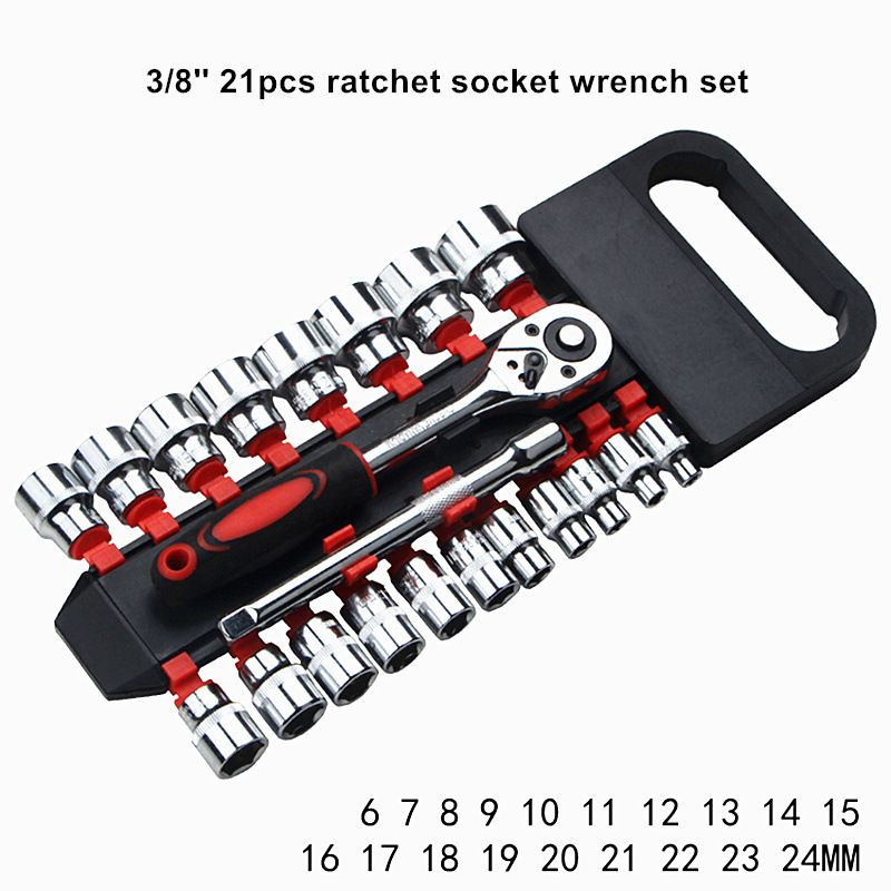 21pc 0.375inch combo