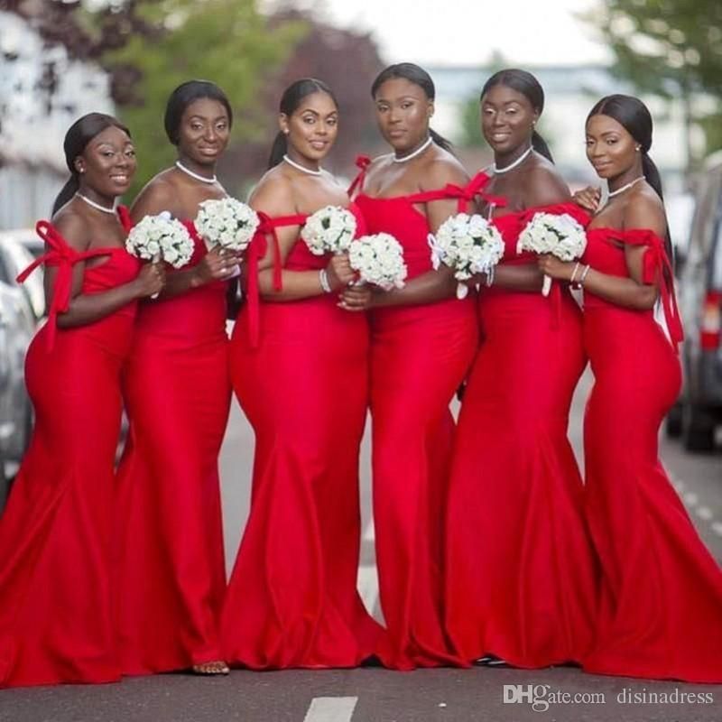 wine bridesmaid dresses long