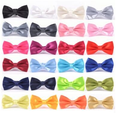 Men Fashion Pre-tied Bow Tie Wedding Party Prom Tuxedo Adjustable Bowtie Necktie