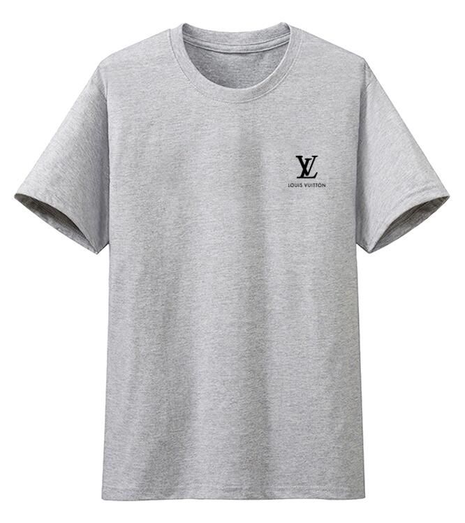 Anniv Coupon Below] NEW 2018 LOUIS VUITTON T Shirts Summer Tee  Shirt Men Solid Color Casual Short Sleeve Ladies Tees Tops Female T Shirt  #175 From Tfboys811, $17.09