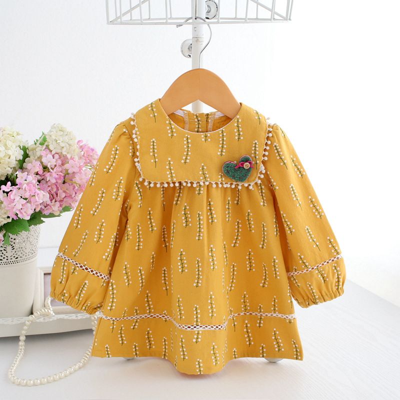 baby yellow frock