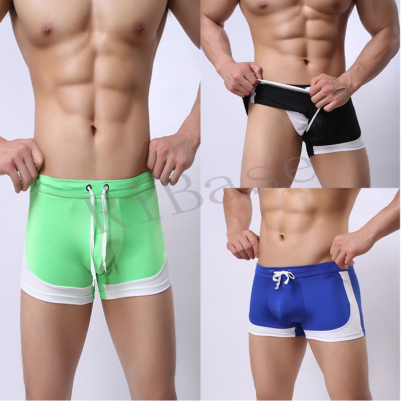 men's boy short swim trunks