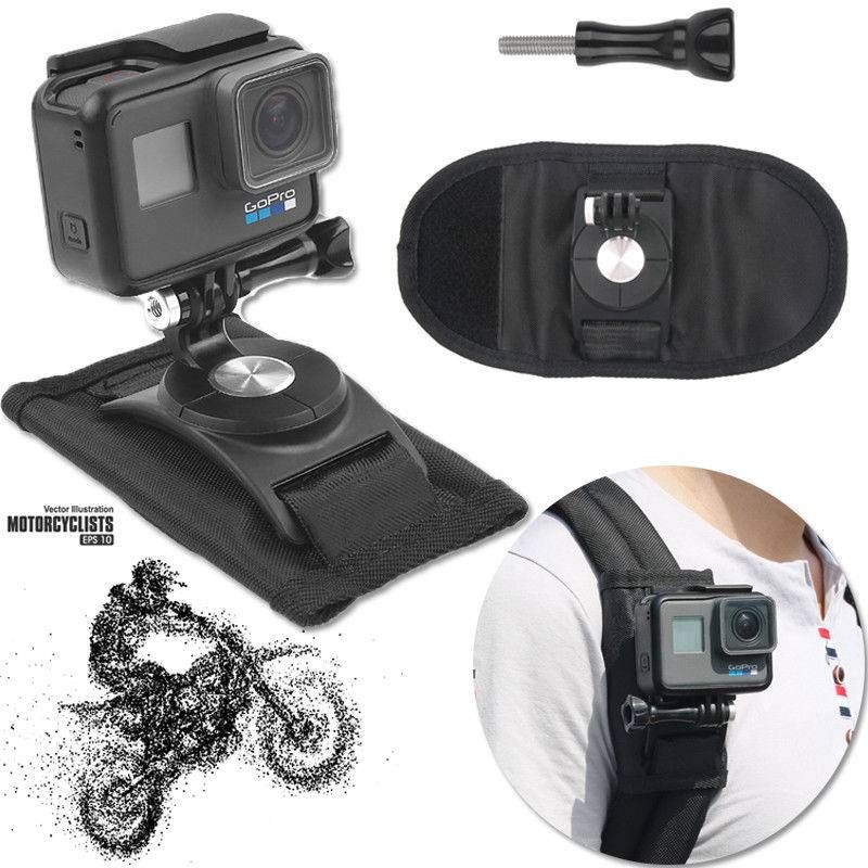 Mochila de Hombro Correa De Liberación Rápida Soporte de Montaje para Cámara GoPro Hero Action