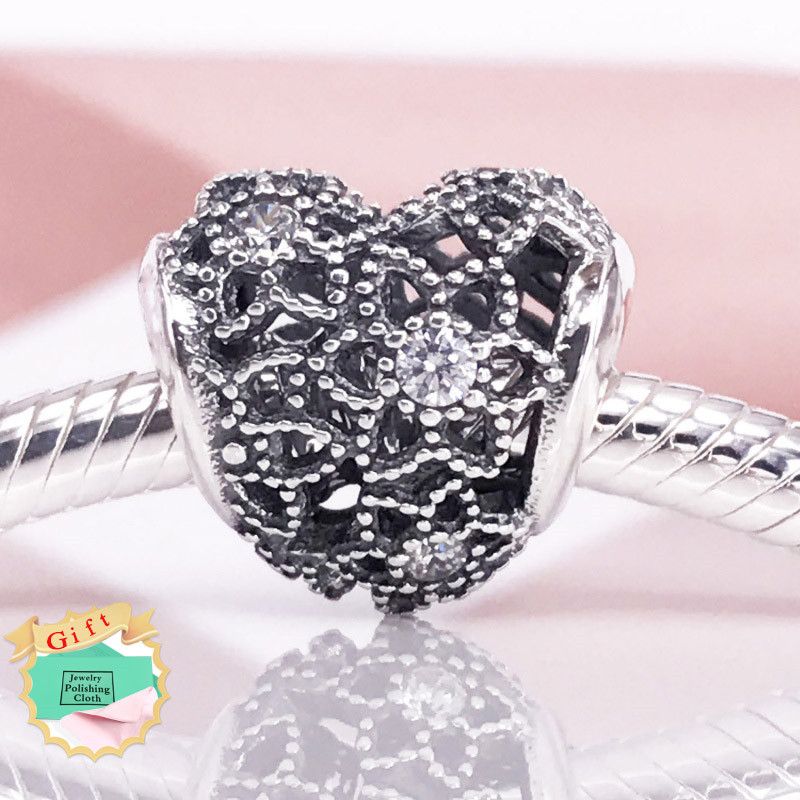 charm cuore in fiore pandora charm cuore in fiore pandora