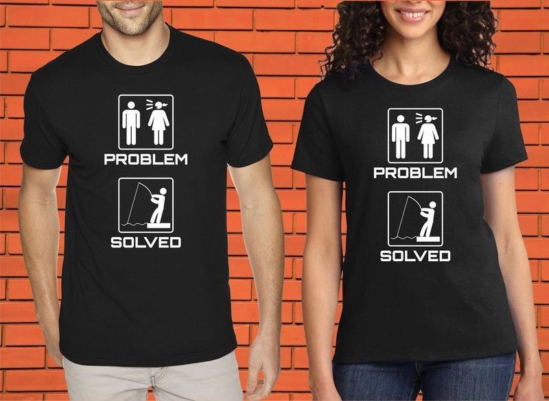 Camiseta de casal engraçadas Clearance