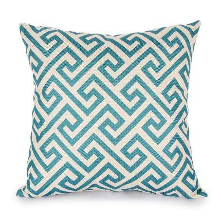 Grosshandel Quatrefoil Turkis Kissenbezug Dekorative Kissen Leinen Kissenbezug Home Decor Geometrische Kissen Scandinavian Cusion Von Renara 15 28 Auf De Dhgate Com Dhgate