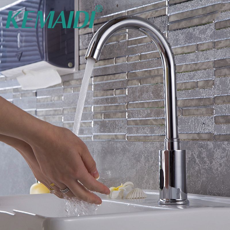 2020 Kemaidi Kitchen Faucets Bathroom Automatic Hands Touch Free