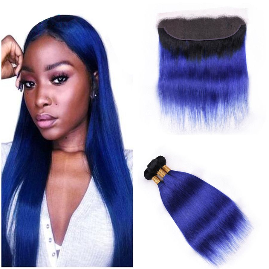 blue black human hair weave,OFF