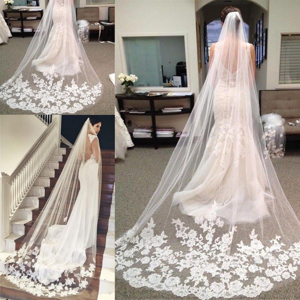 chapel length wedding dress