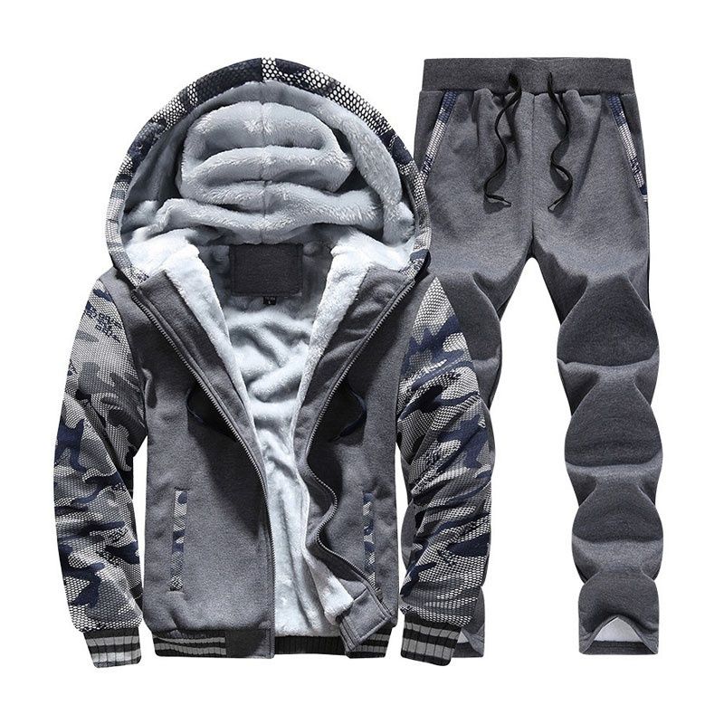 mens fleece sweat suits