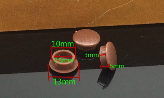 2019 Bayonet Aperture 10mm Plastic Hole Cover Pipe Plug Cover