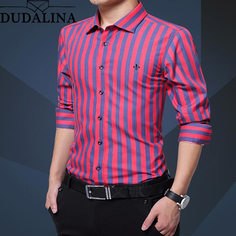 camisas de hombre a rayas