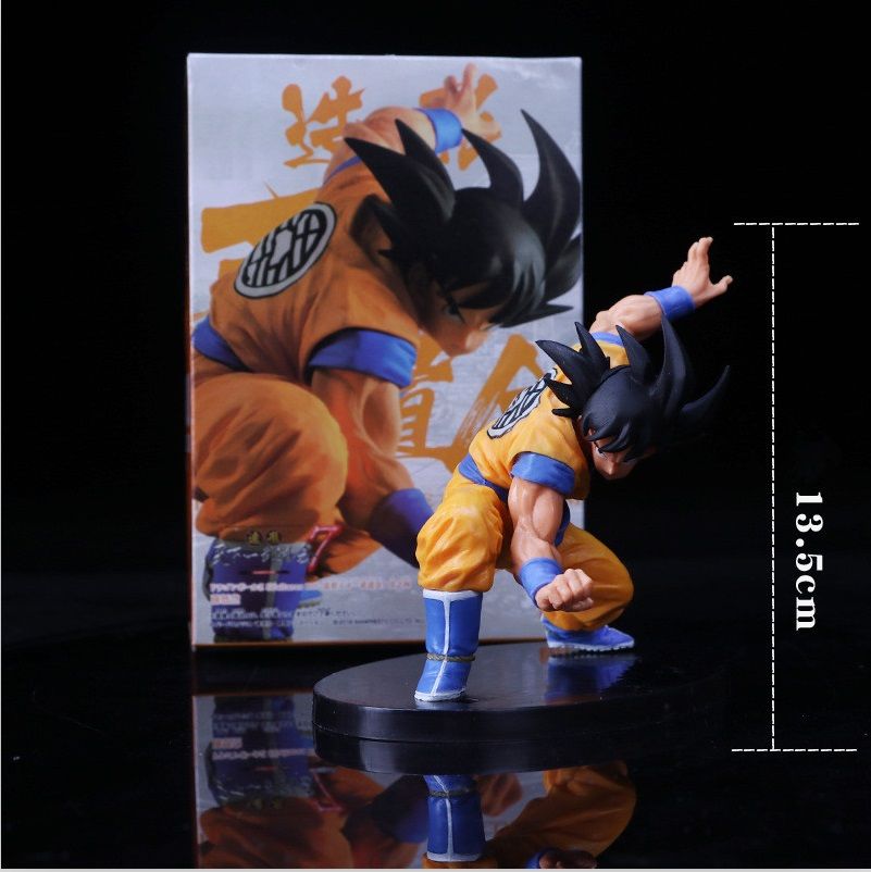 Dibujos animados Dragon Ball Z Figuras The Monkey King Goku PVC Figura de acción Juguete Dibujos animados Dragon Ball Z Figuras The Monkey King Goku PVC Figura de acción Juguete