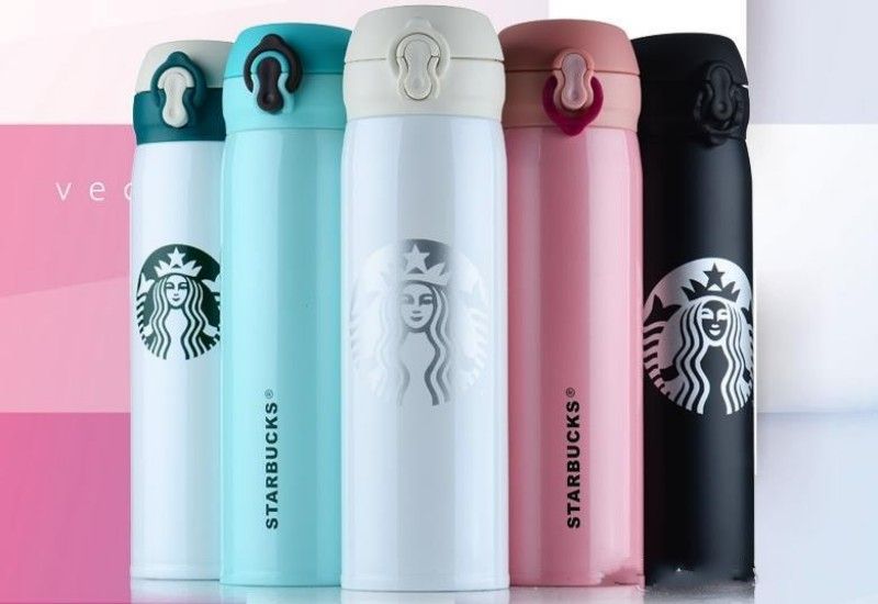 Gobelet thermos en acier inoxydable potable tasse Isolierbecher ISO tasse 400ml