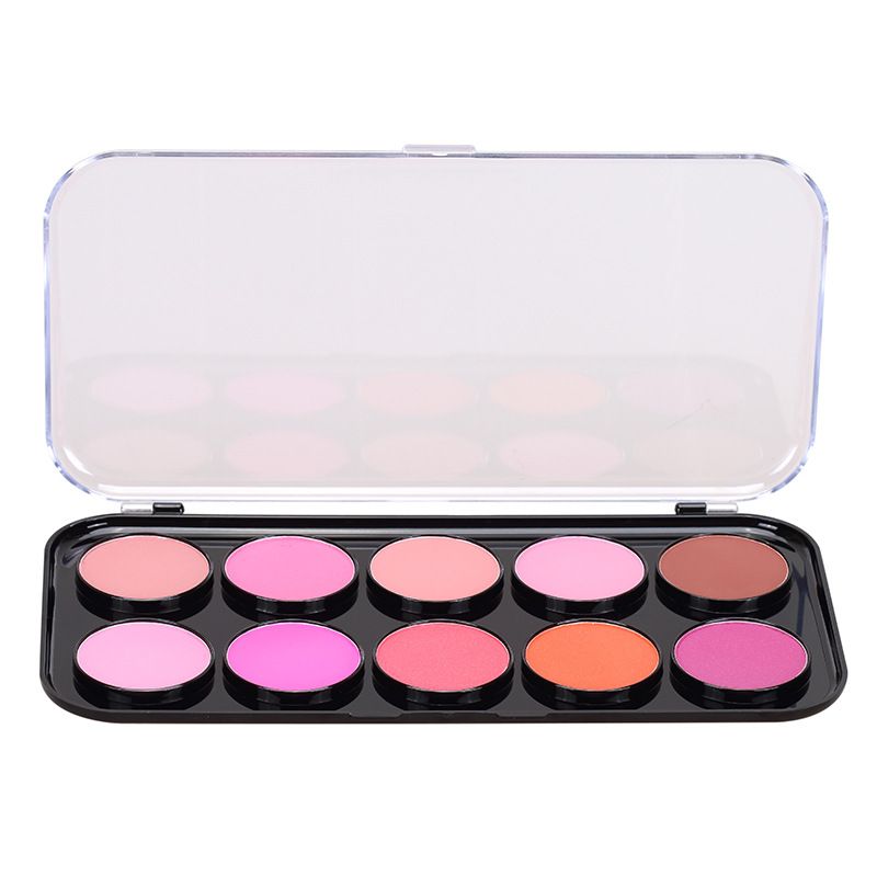 Professional Face Blush Palette Makeup Cosmetic Powder Blush Blusher