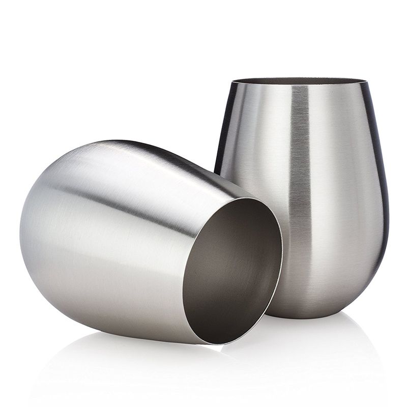LVYIMAO 180 ml da 30 ml 320 ml in acciaio inox Bicchieri da birra in metallo 50 ml 