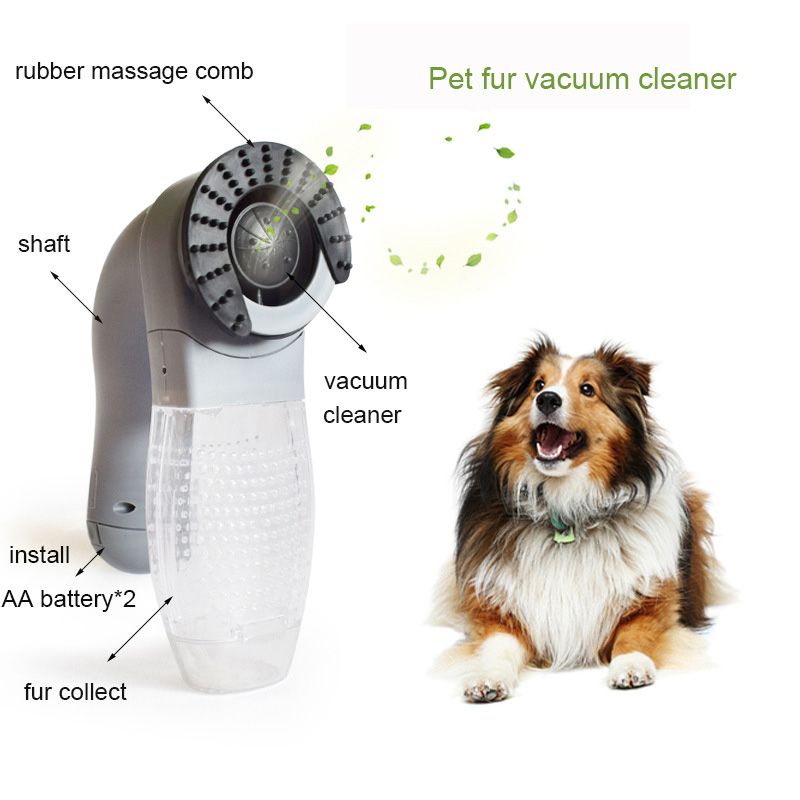 pet hair trimmer with vacuum