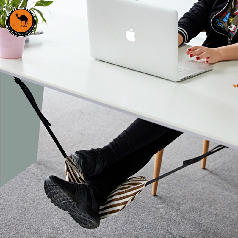 2020 Fashion Indoor Light Portable Desk Foot Rest Hammock Aircraft