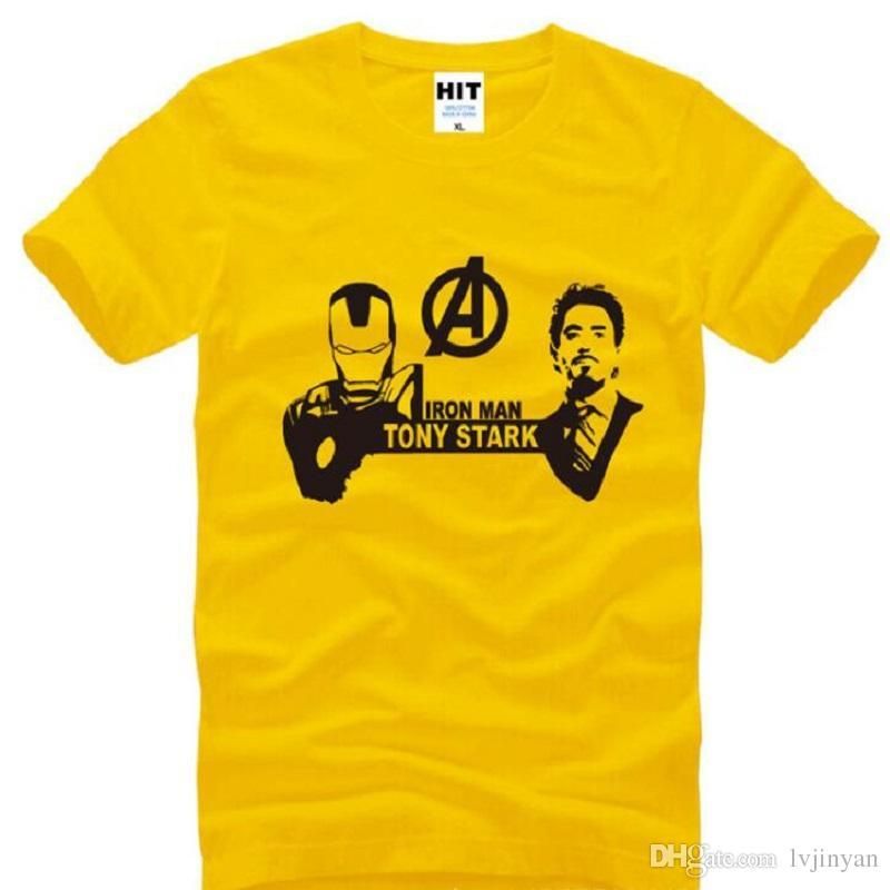 tony stark t shirts in avengers