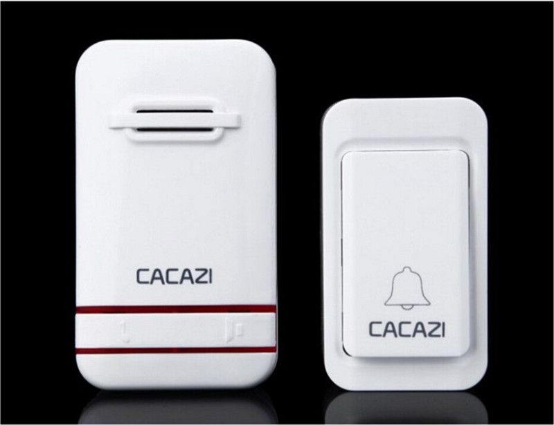 2020 Cacazi Wireless Doorbell No Battery Led Light Doorbell