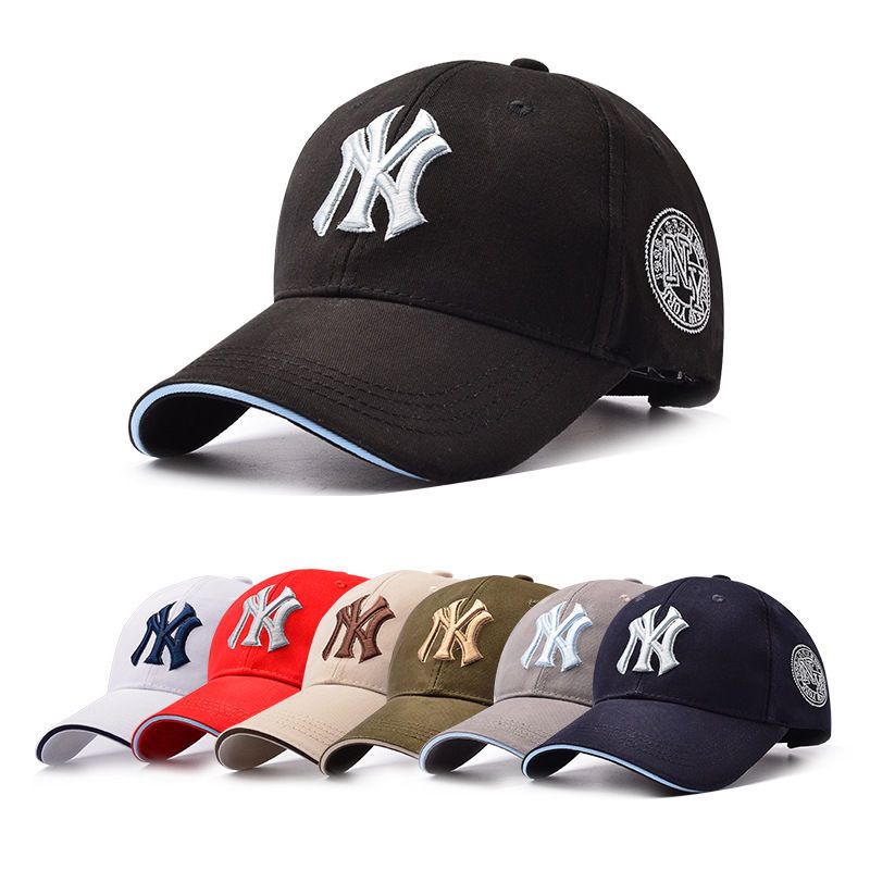 ny baseball cap navy blue