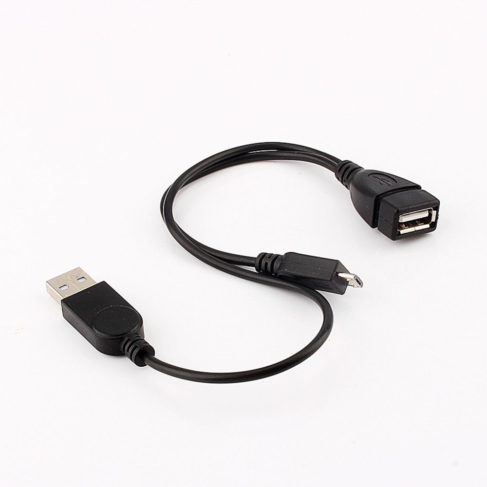 Micro USB Host OTG Cable With USB Power Male Female Usb Cable For