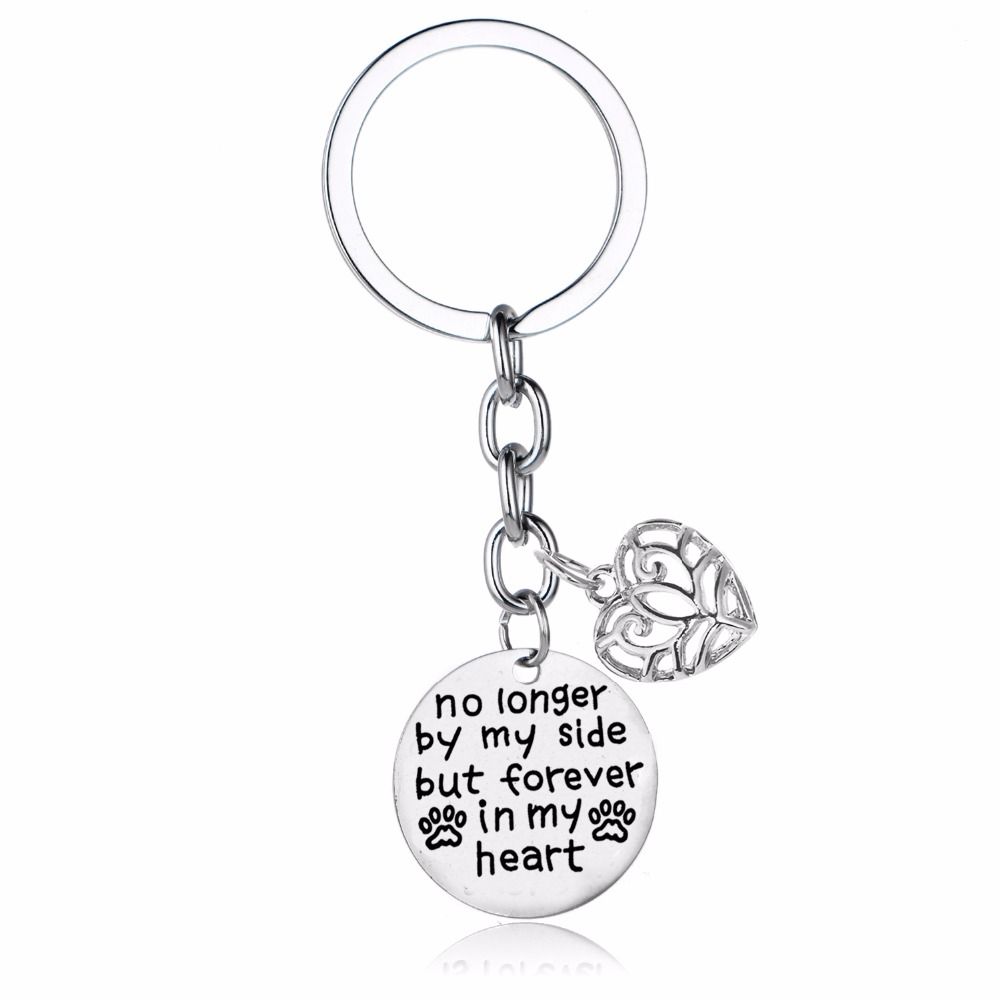 Poodle Dog Lovers Forever Friends Zinc Key Chain w// Clip