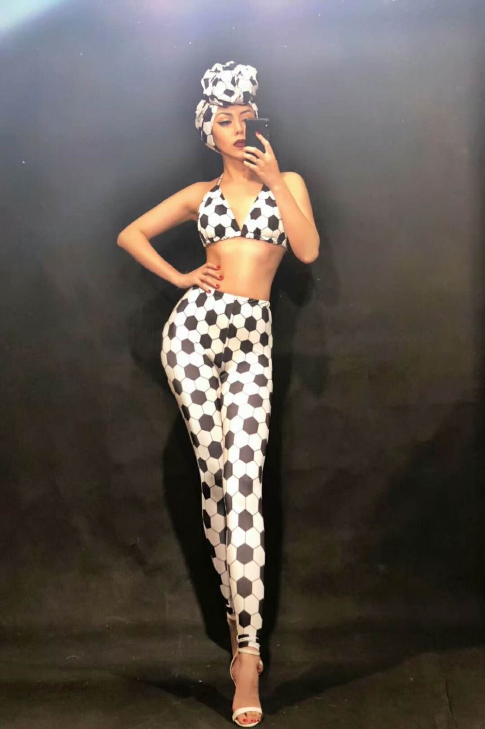 white bling jumpsuit