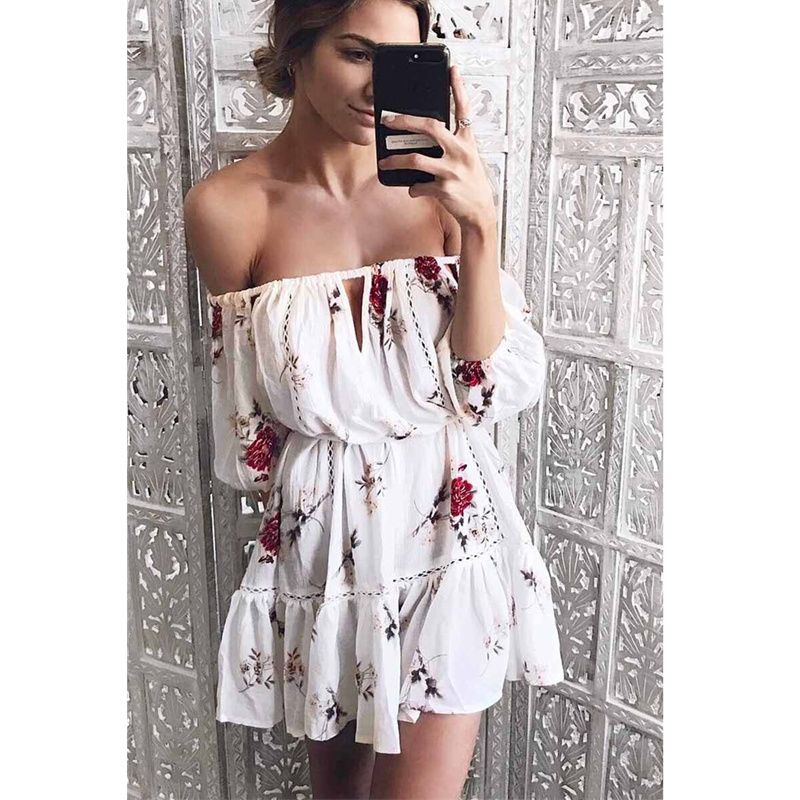 boho style short dresses