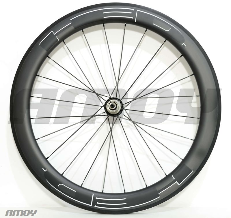 23mm Width HED Black Paint 38/50/60/88mm Carbon Bicycle Wheelset Full