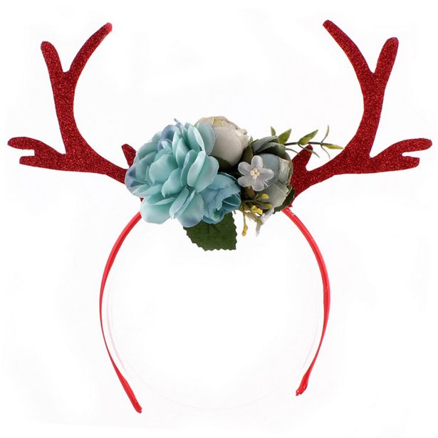 plastic deer antlers headband